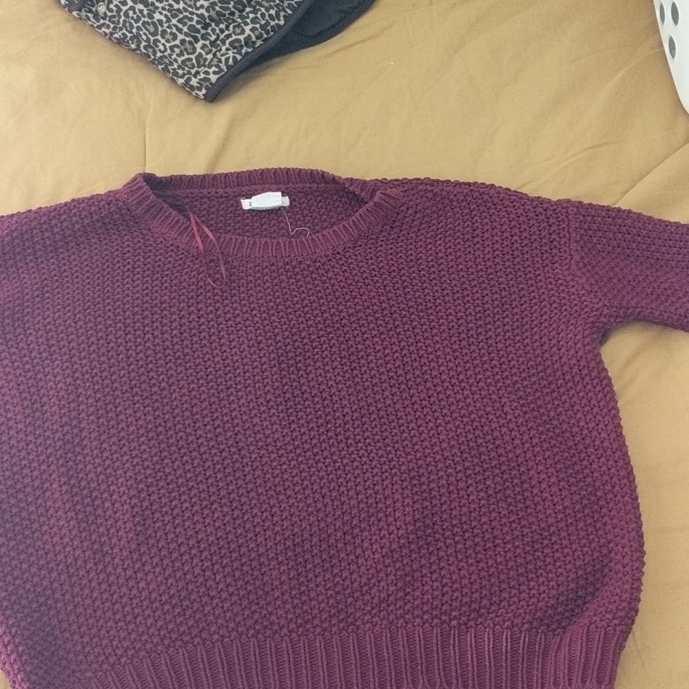 Knit sweater